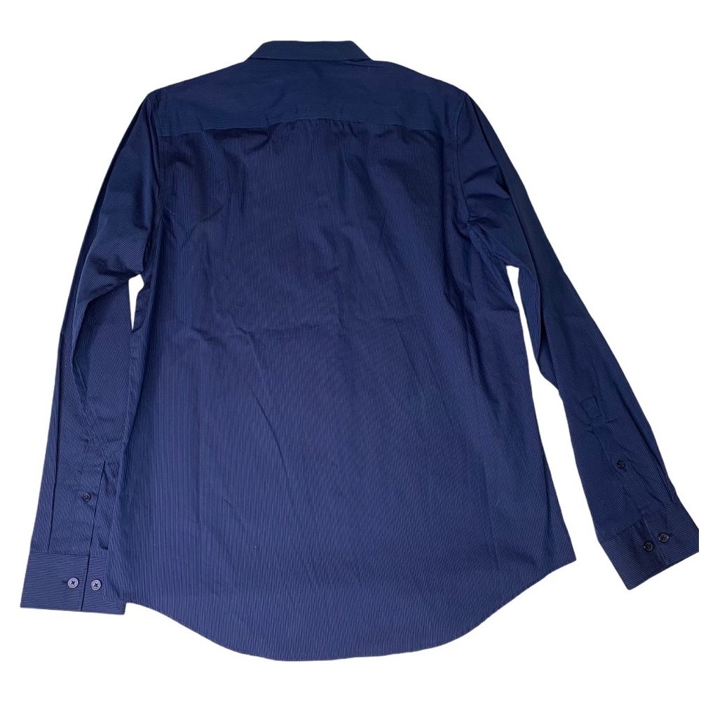 Calvin Klein Men's Navy Blue Shirt - Picture 2 of 3